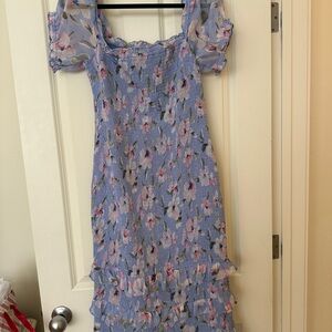 Abercrombie & Fitch Lavender Floral Dress